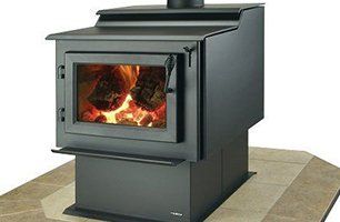 Stove heater using wood