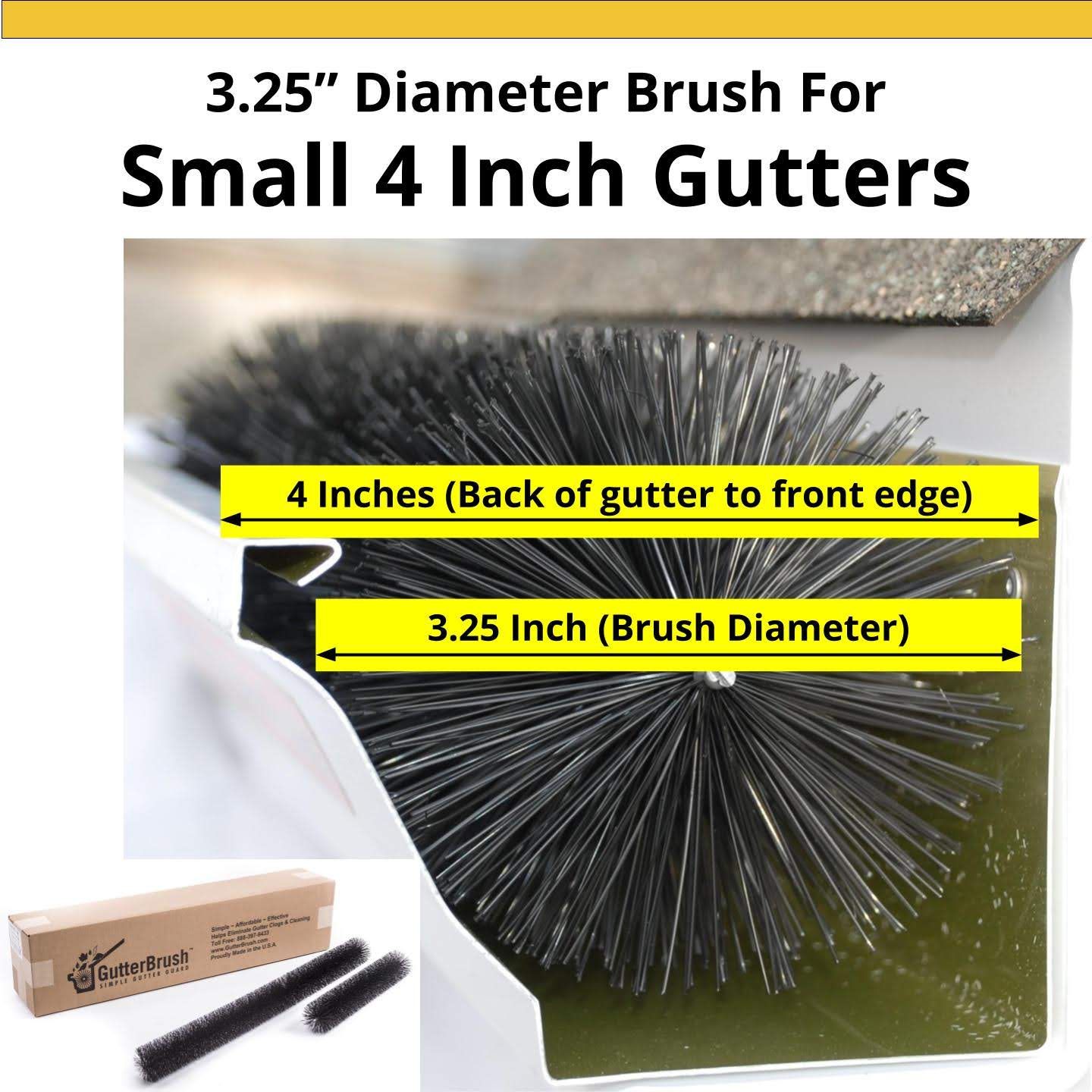 Small 4 Inch Gutters