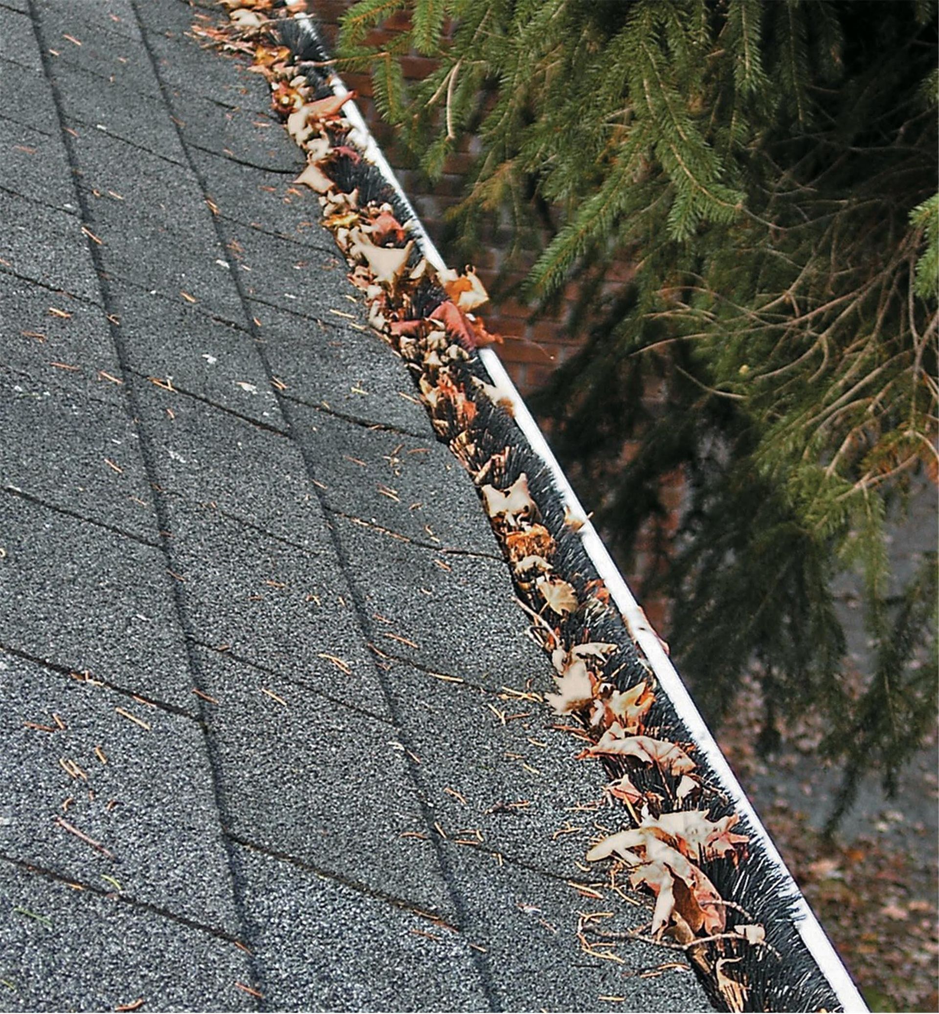 Brush with Leaves Needles