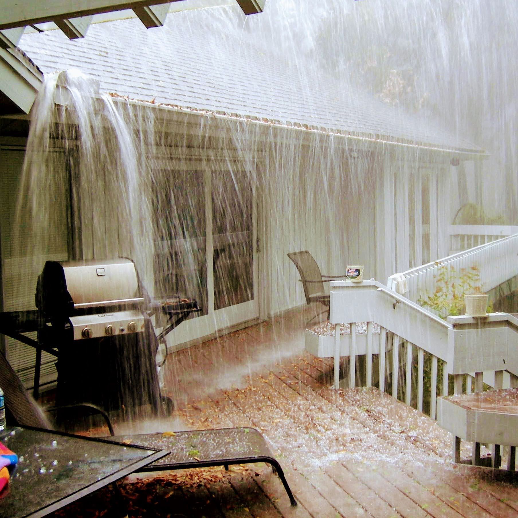 Gutter Overflow Square