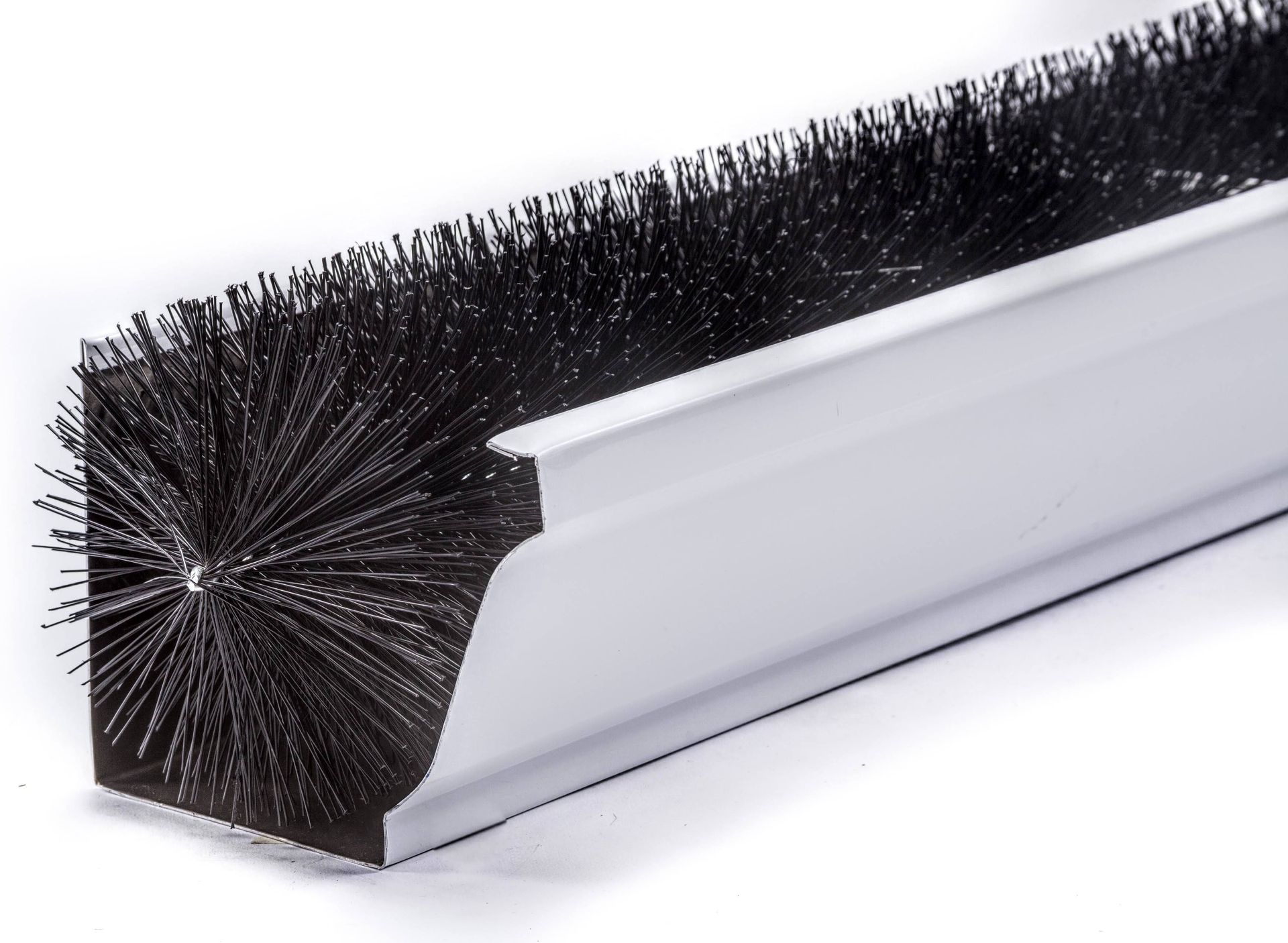 Gutter Brush Side View White