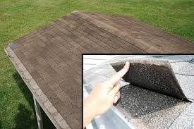 a close-up of a roof