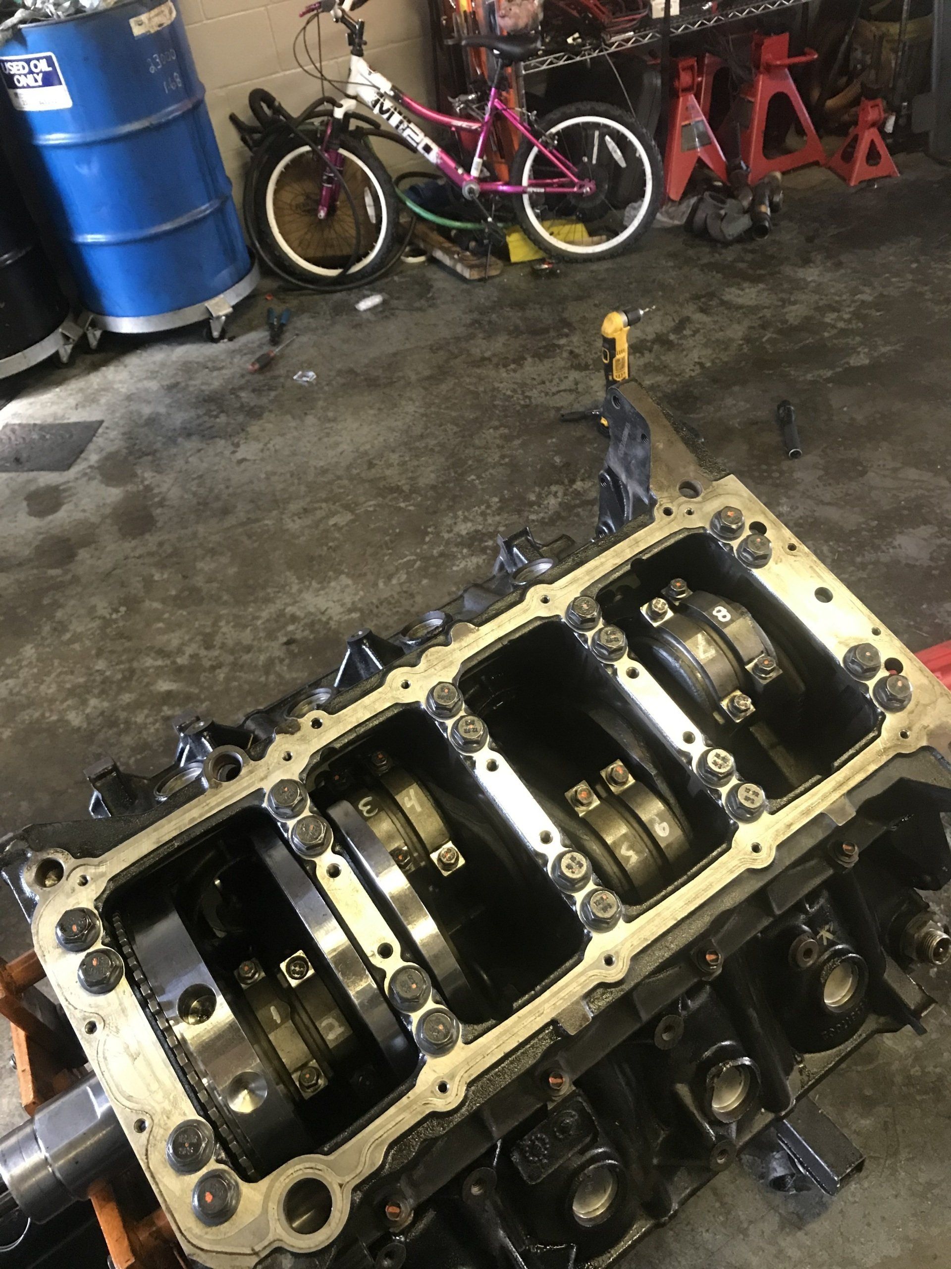 Diesel engine repair