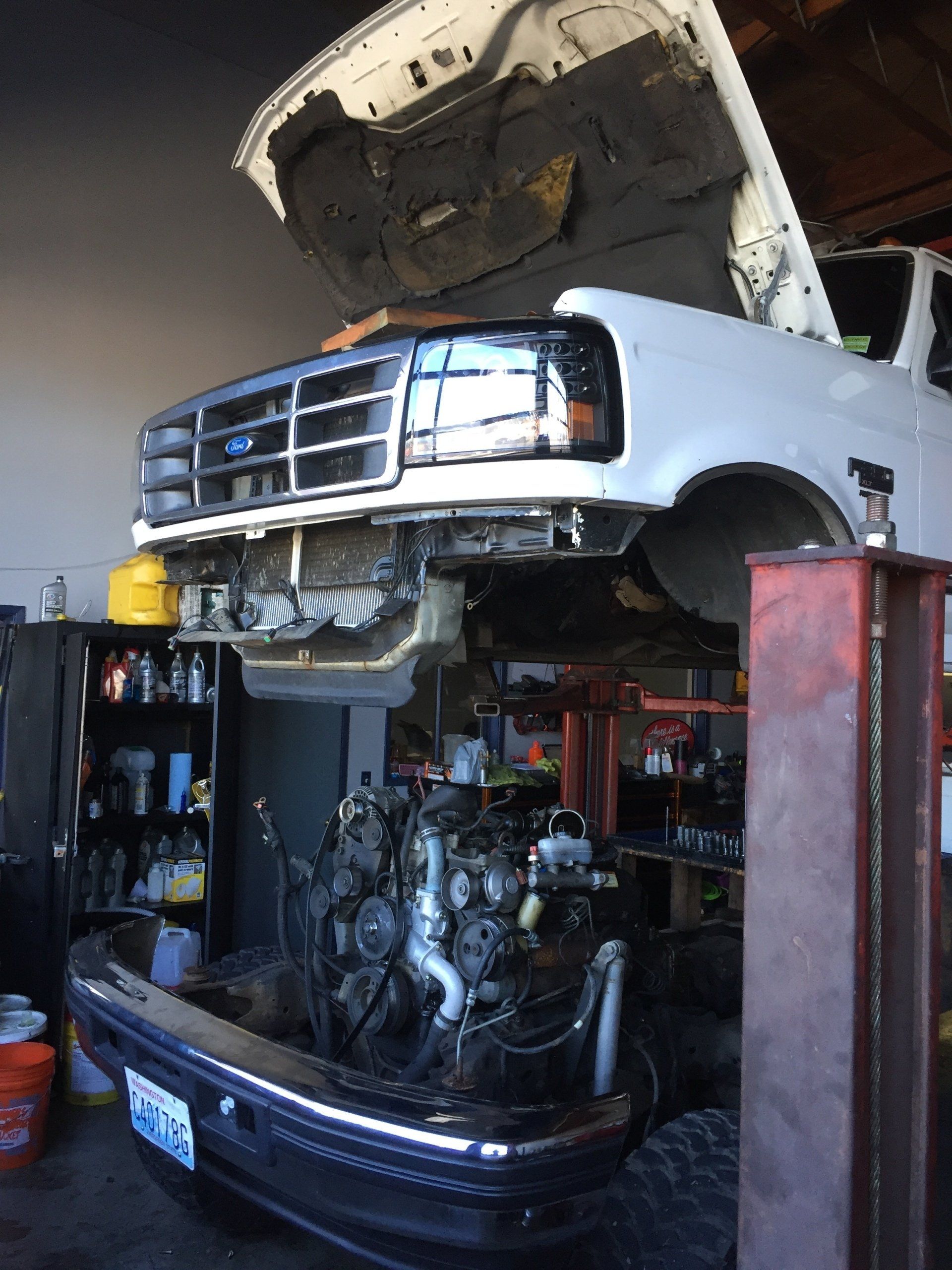 Diesel engine repair