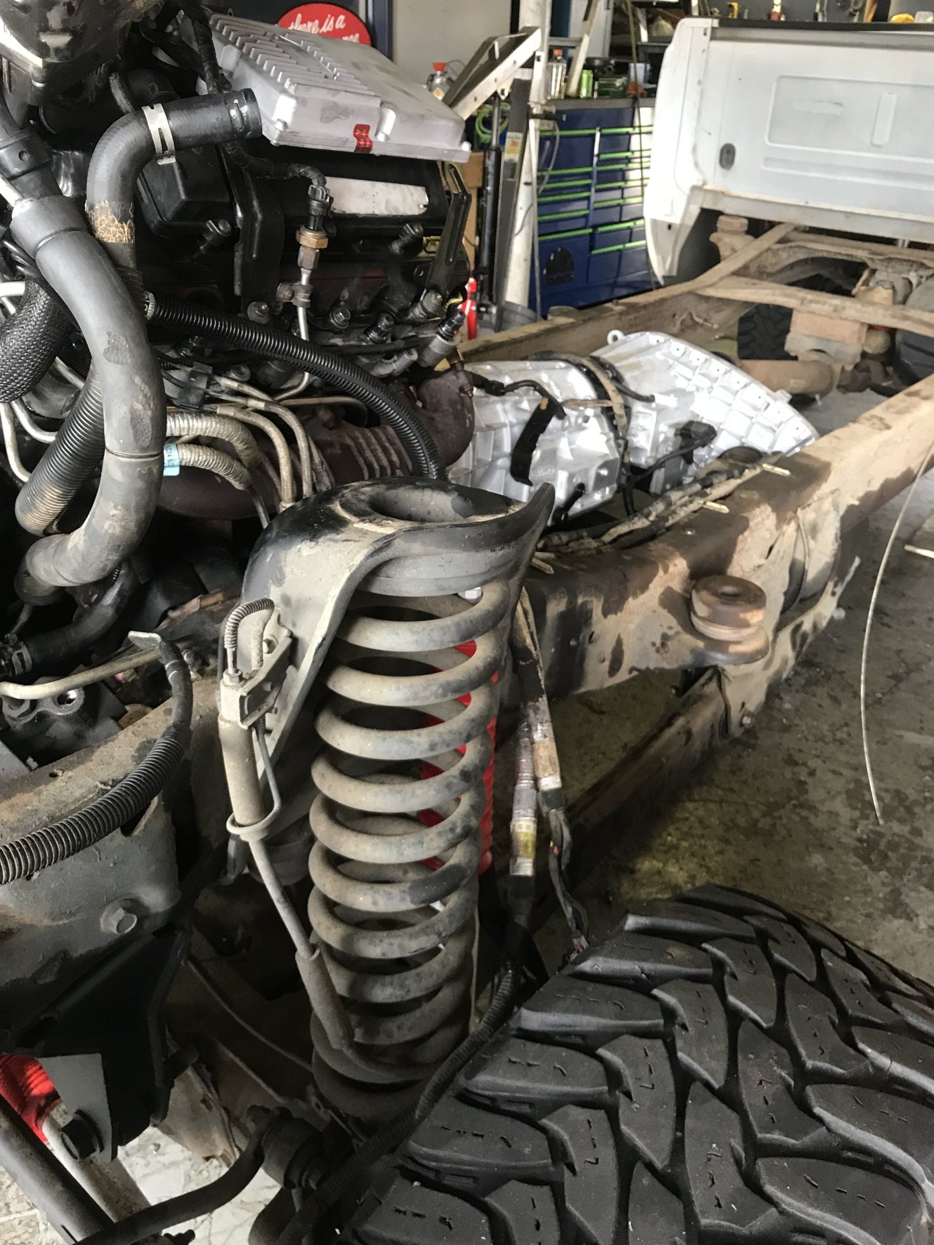 Diesel engine repair