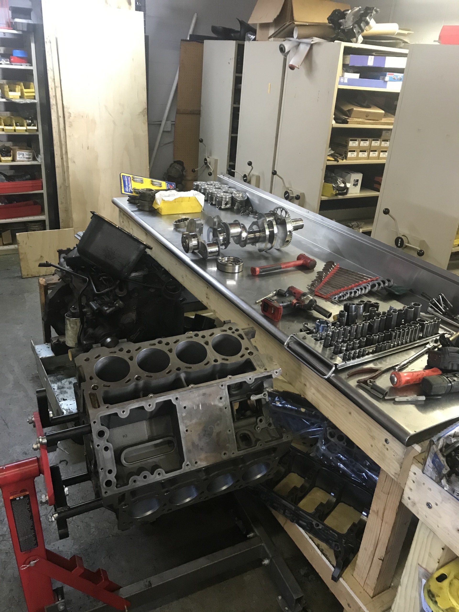 Diesel engine repair