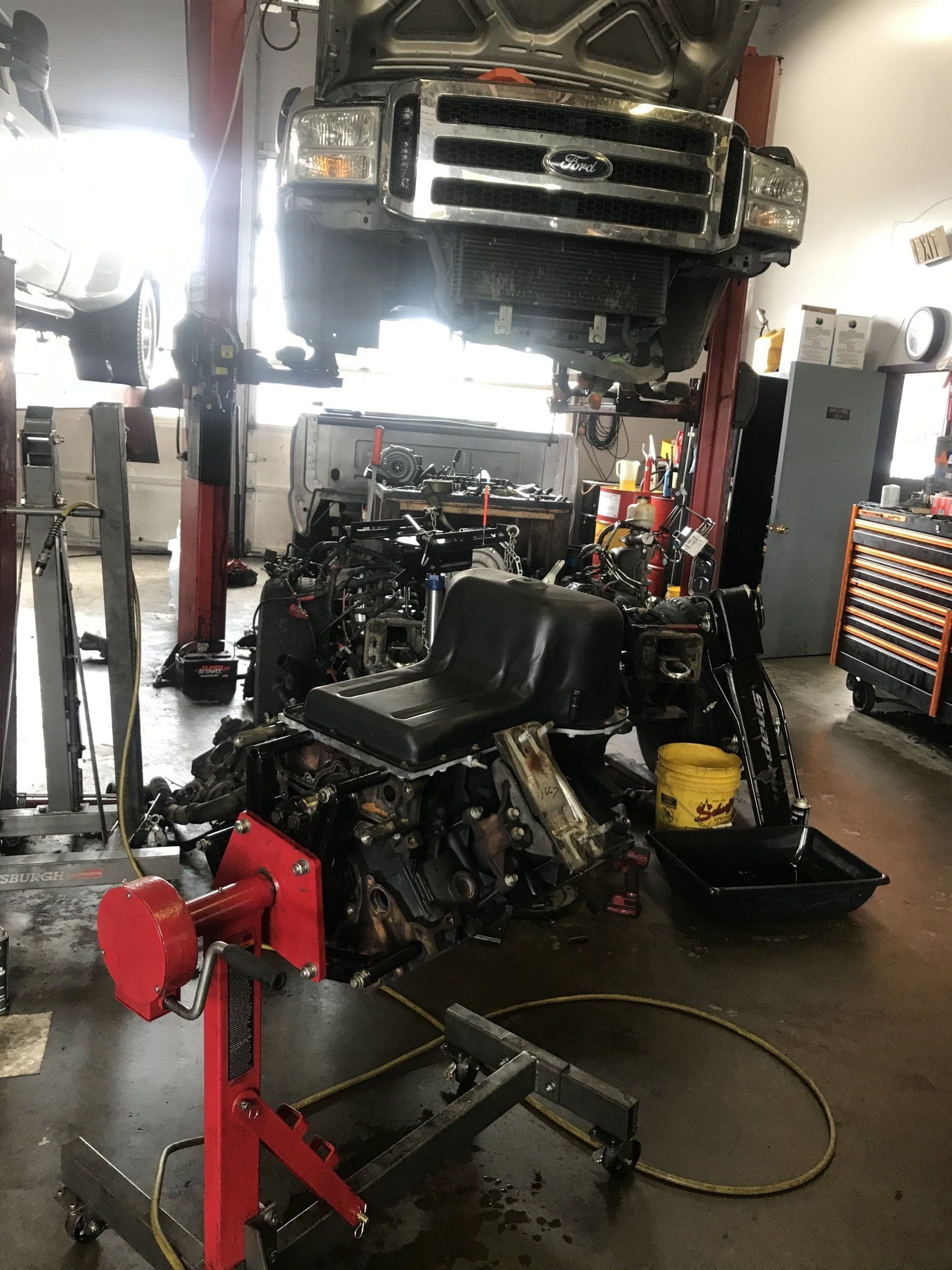 Diesel engine repair