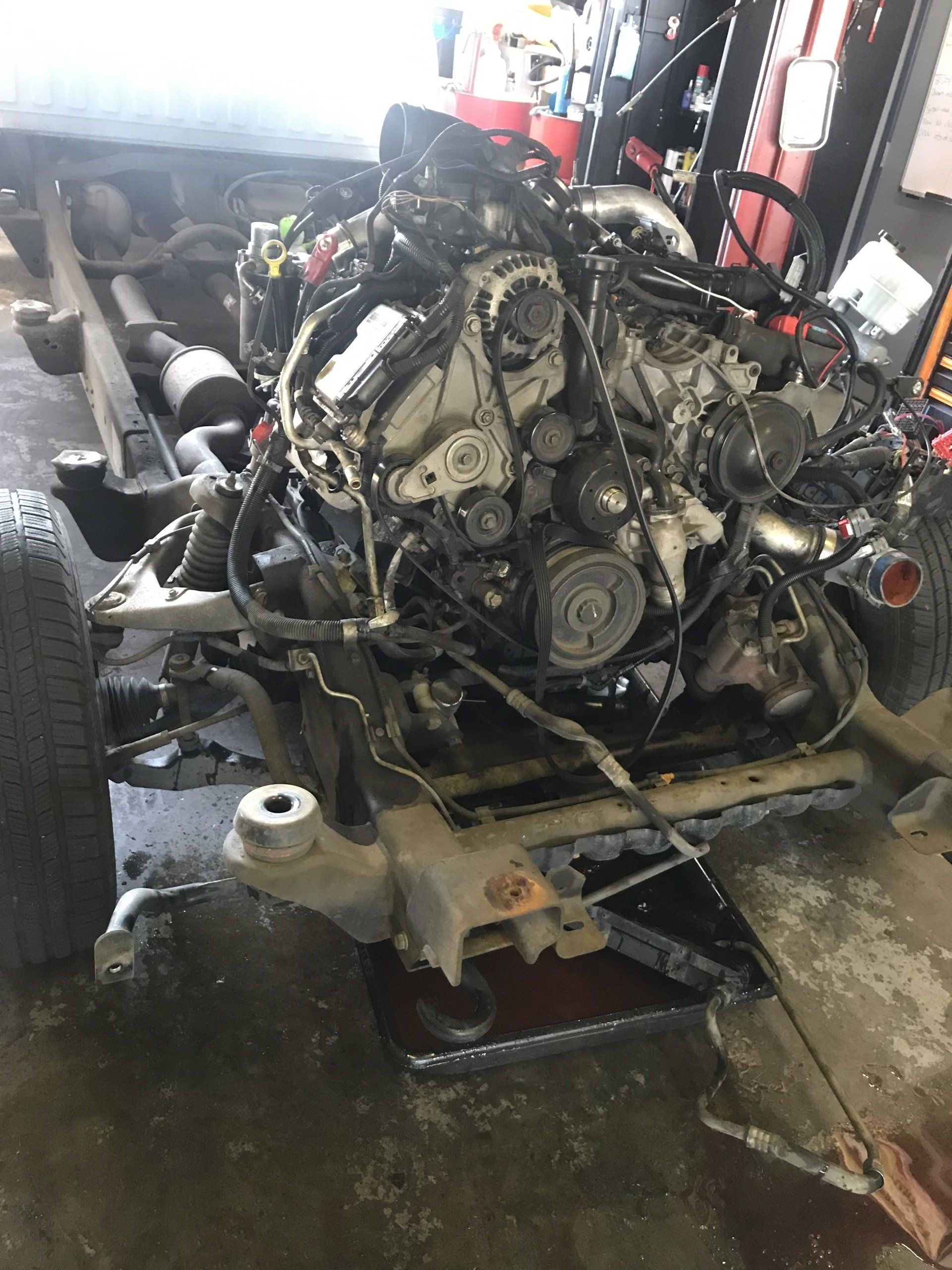 Diesel engine repair