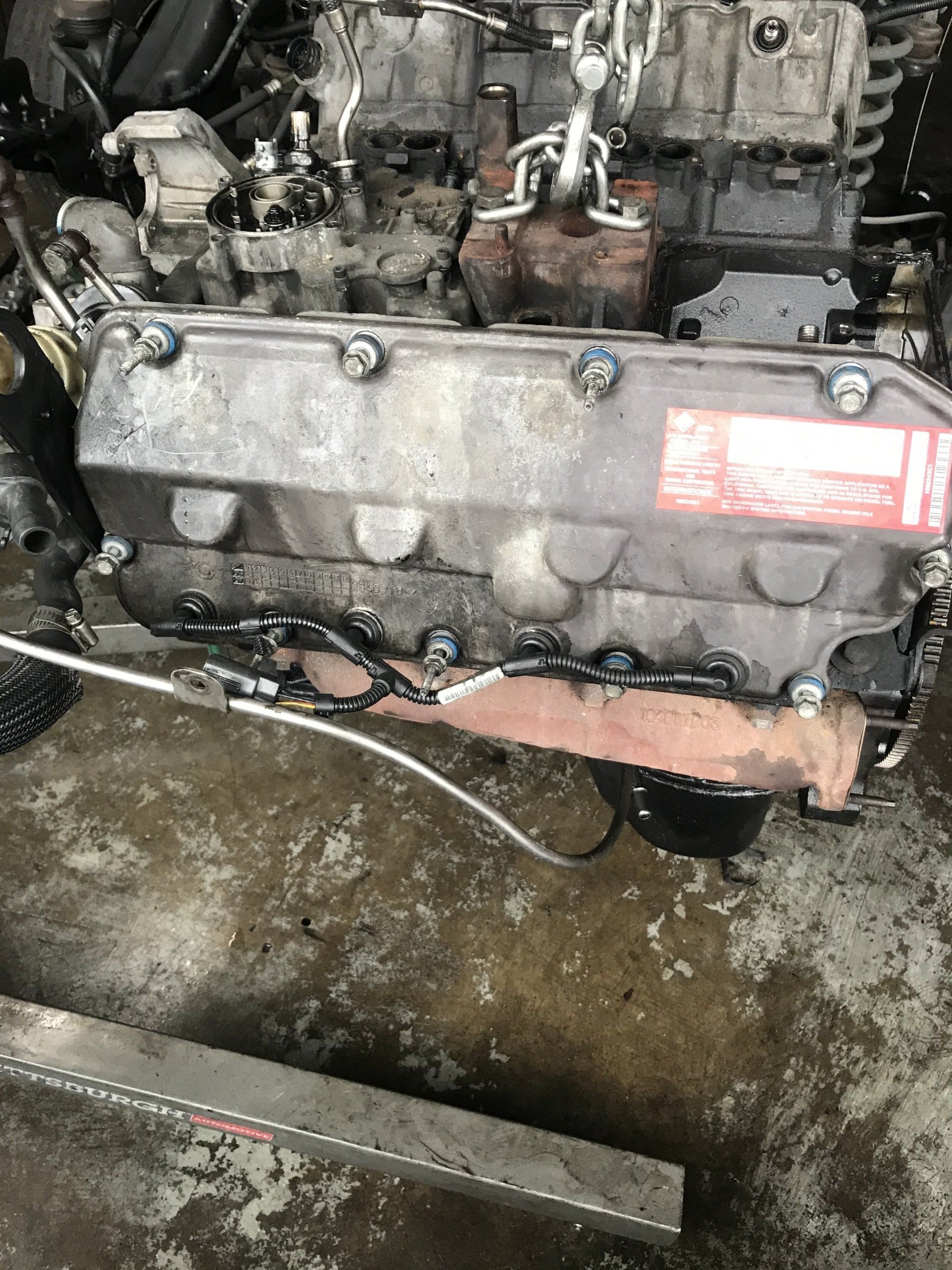 Diesel engine repair