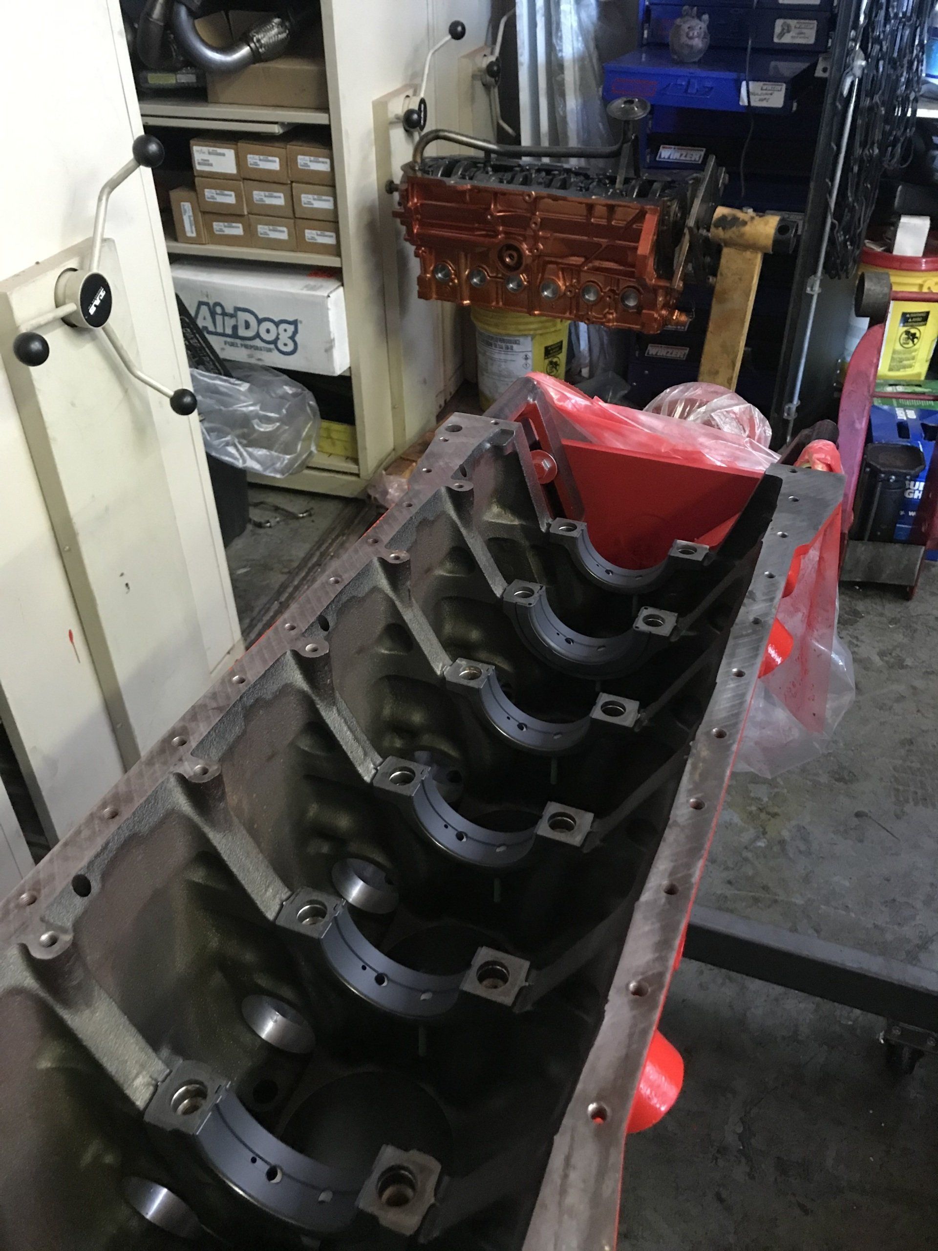 Diesel engine repair