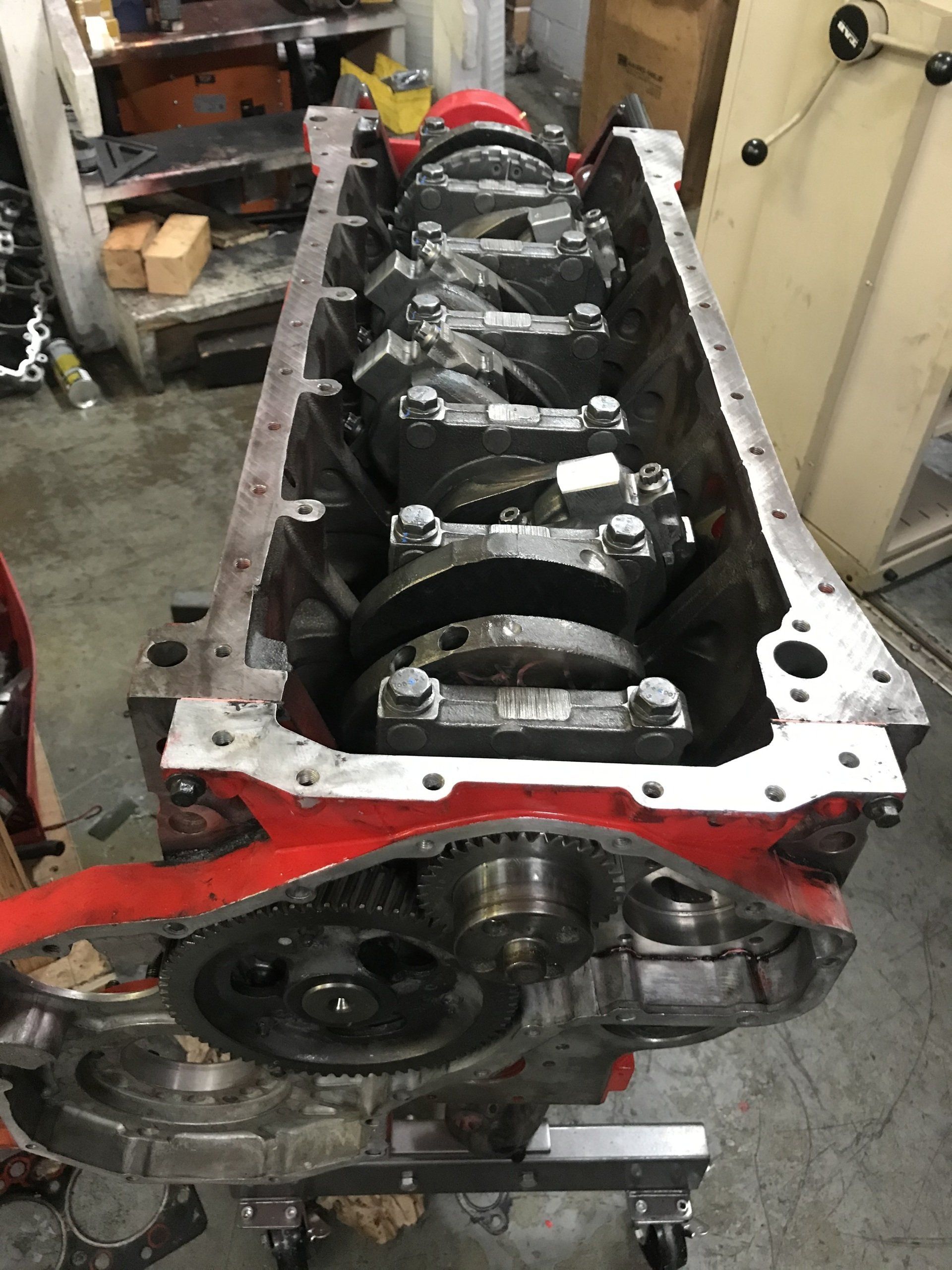 Diesel engine repair