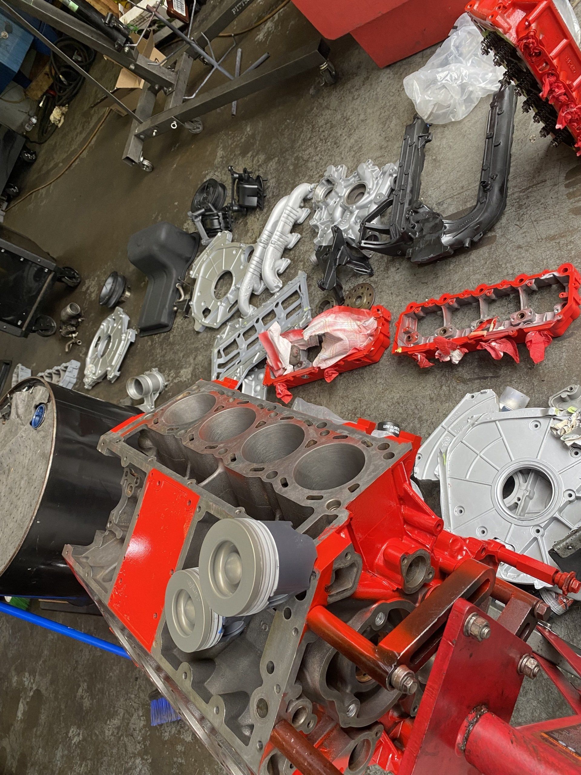 Diesel engine repair