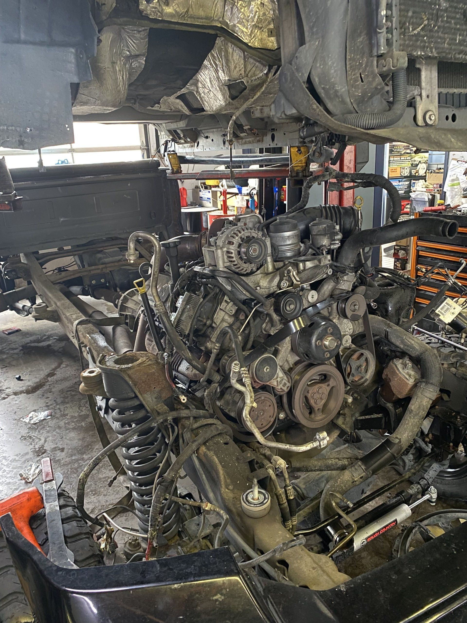 Diesel engine repair