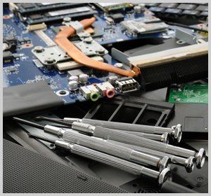 Computer board and screw drivers
