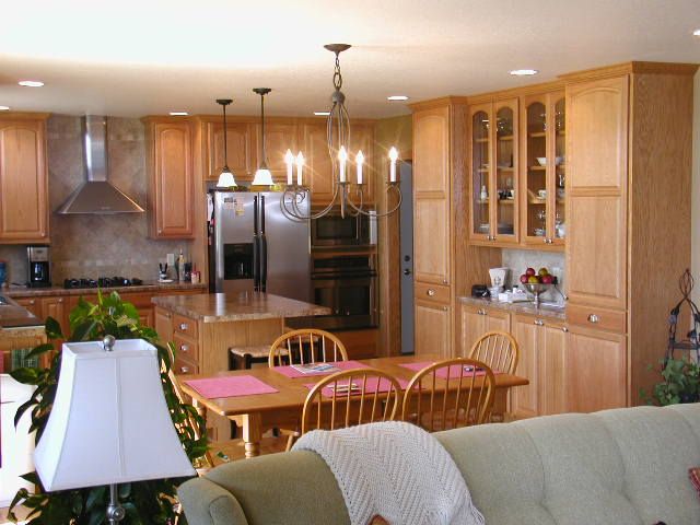 Kitchen cabinets