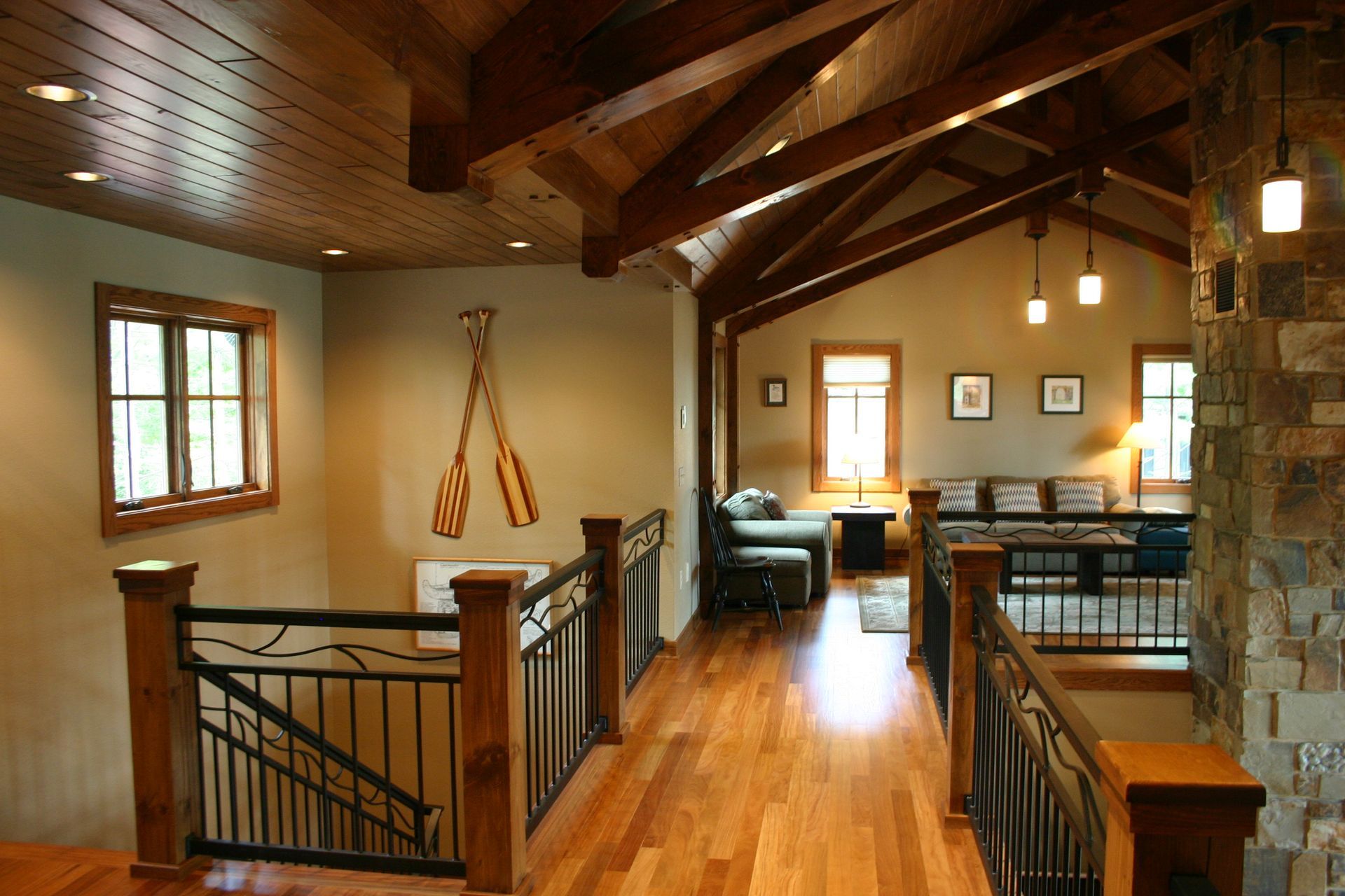 Updtairs living area