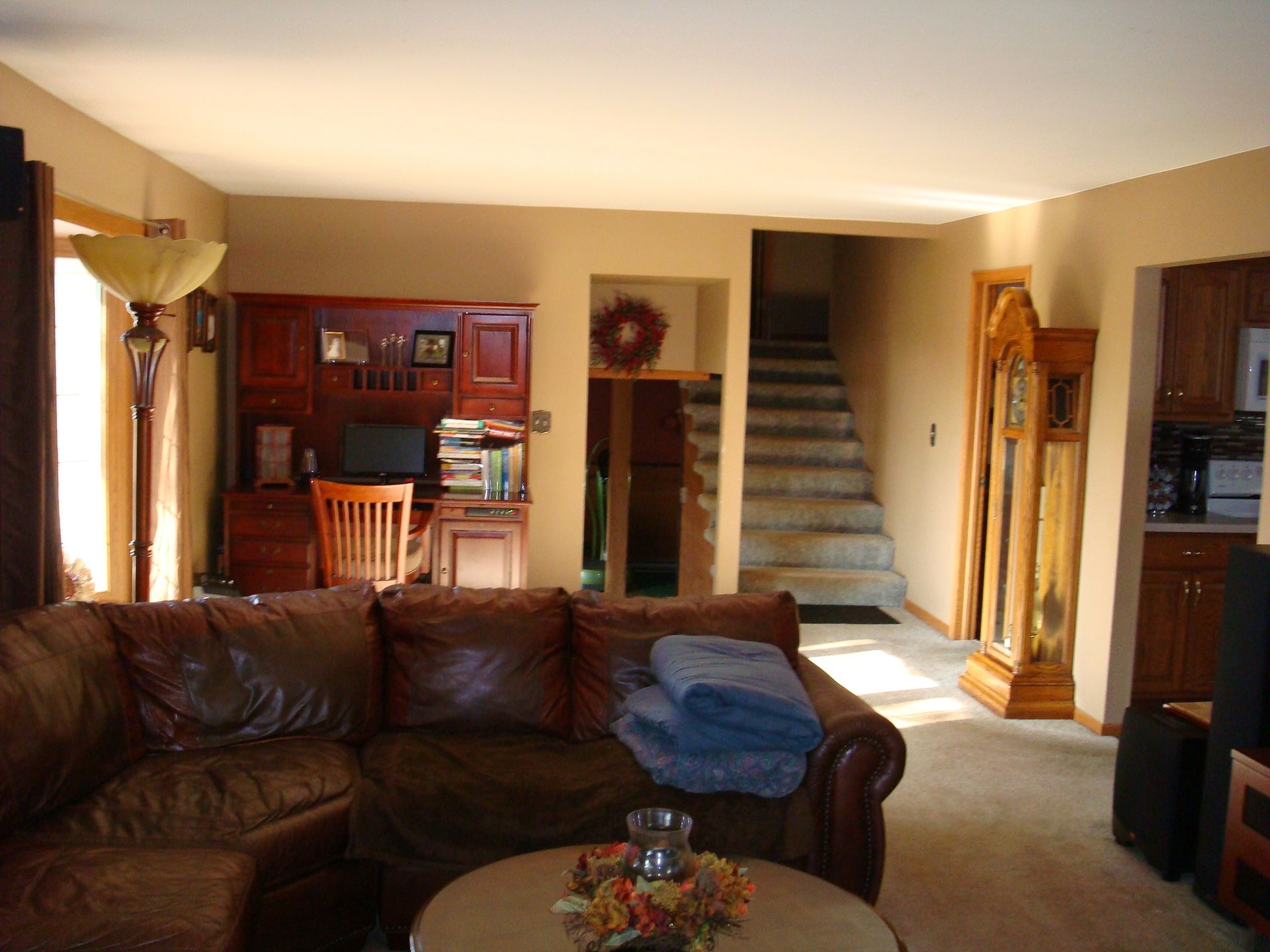 Basement with old furniture