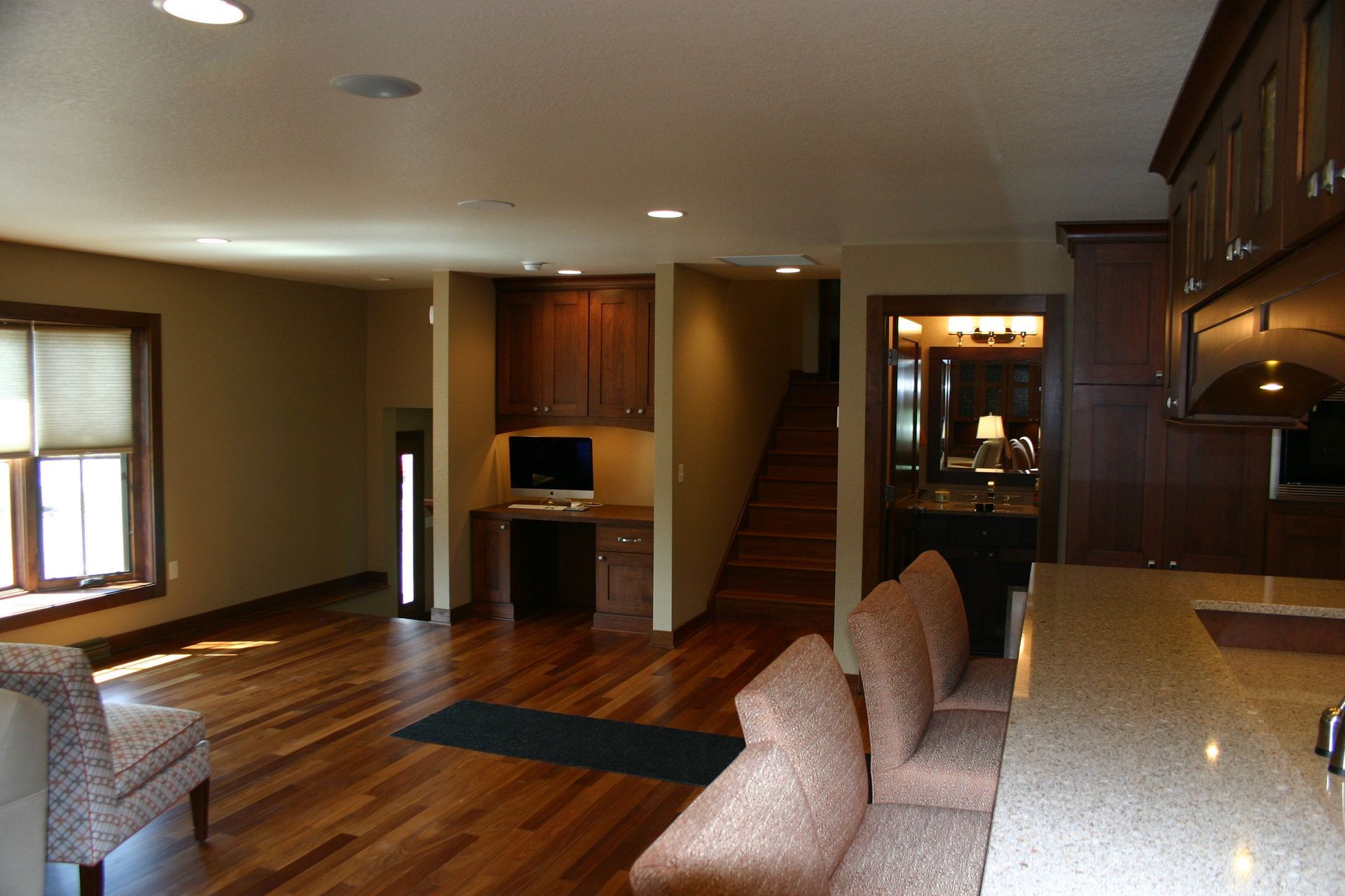 Room with wood floor