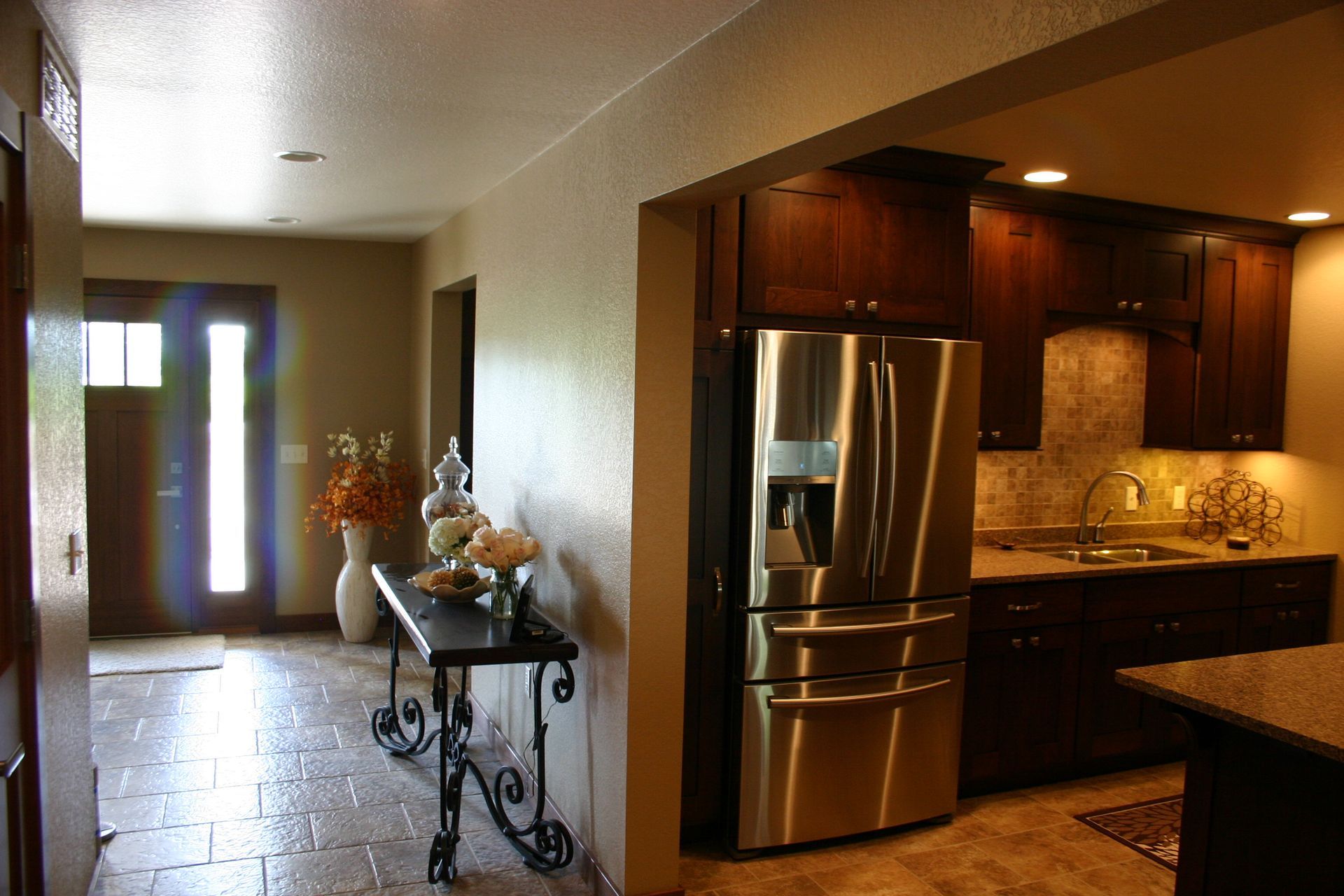 Entry to the kitchen