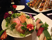 Sushi and sashimi