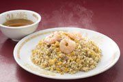 Shrimp rice toppings