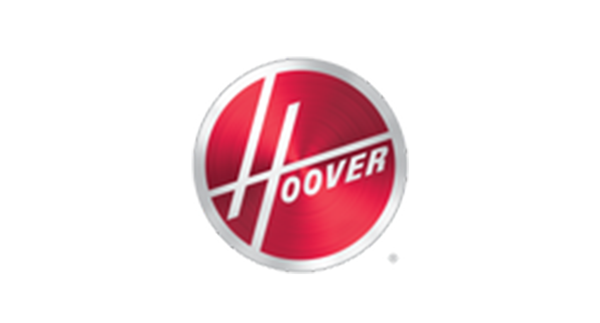 Hoover logo: red circle with white 