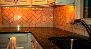 Tiles in the kitchen