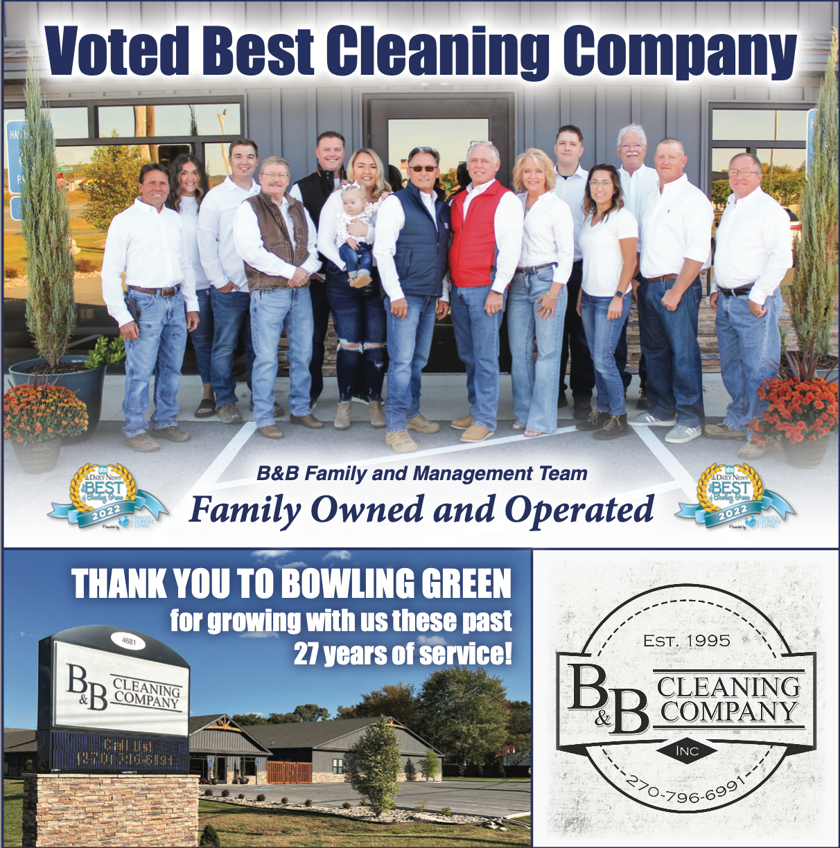 B&B Cleaning Company, Inc. Floor Cleaning Bowling Green KY