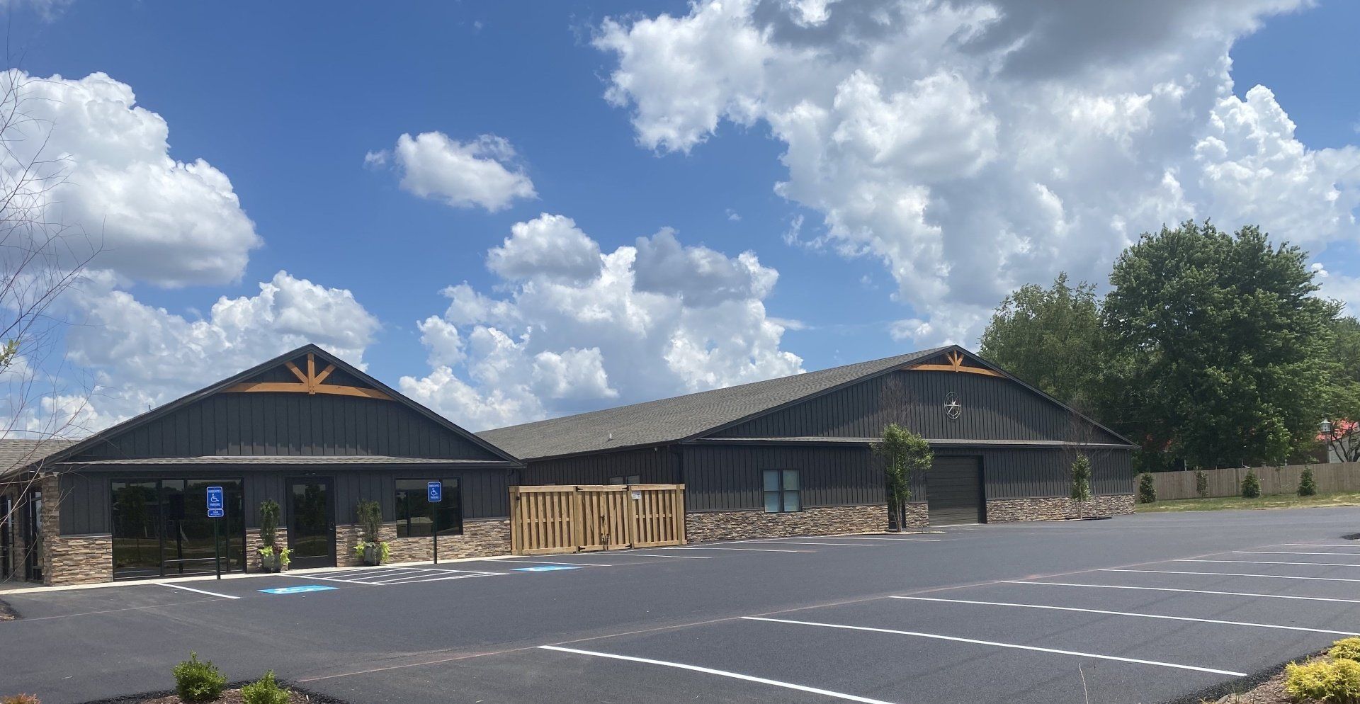 Our new Office (left) & Warehouse (right)