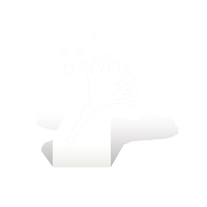 A hole in a piece of paper with a shadow on a white background.