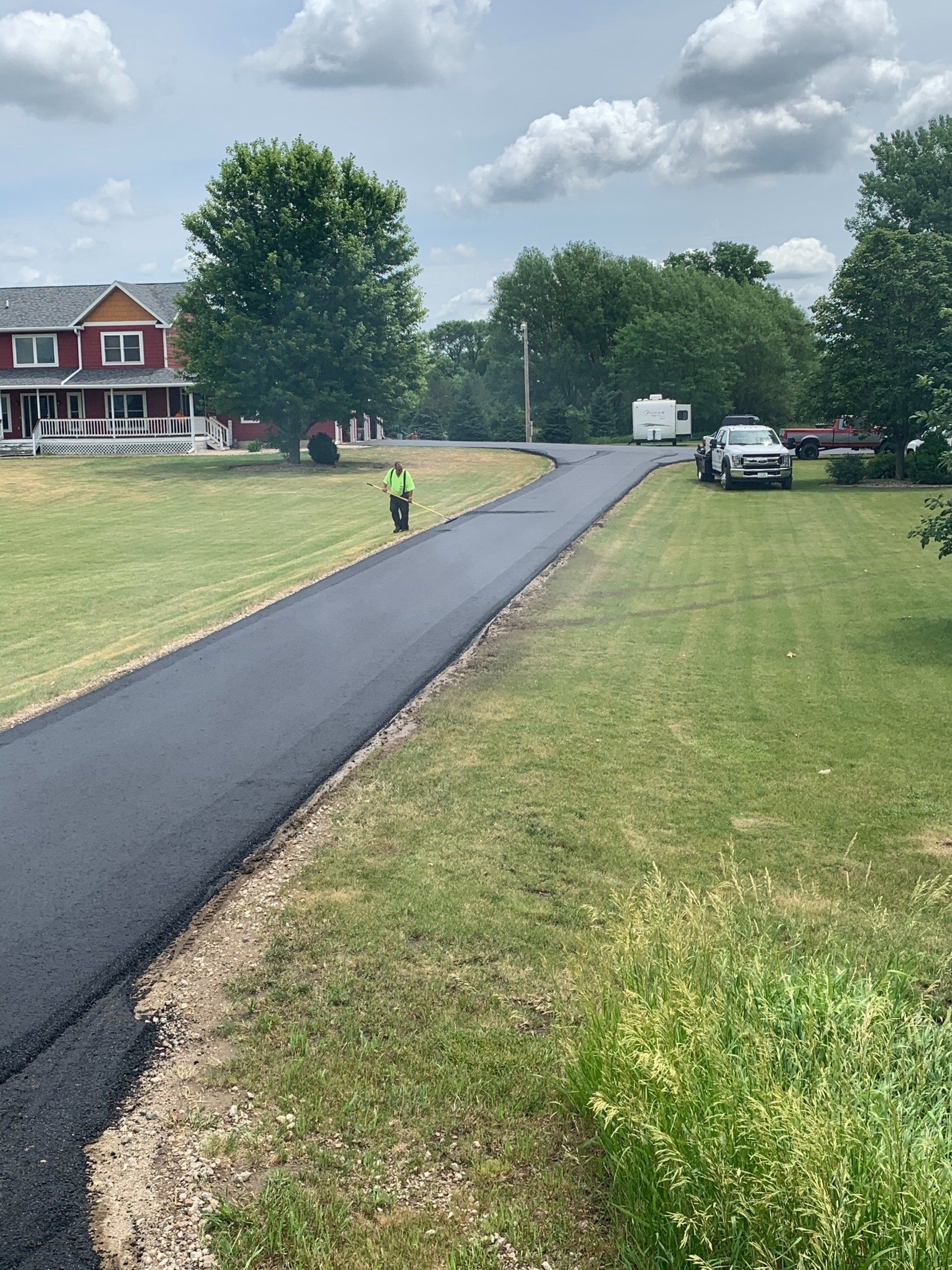 paving