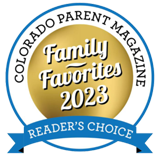The colorado parent magazine is a reader 's choice award for family favorites in 2023.
