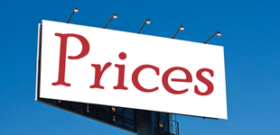 Sign Prices Board