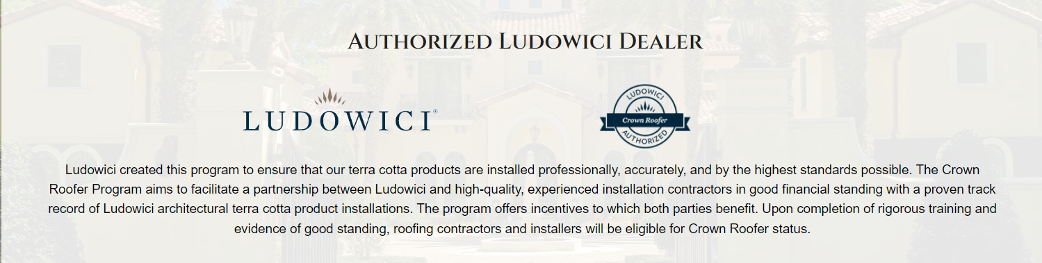 authorized Ludowici dealer