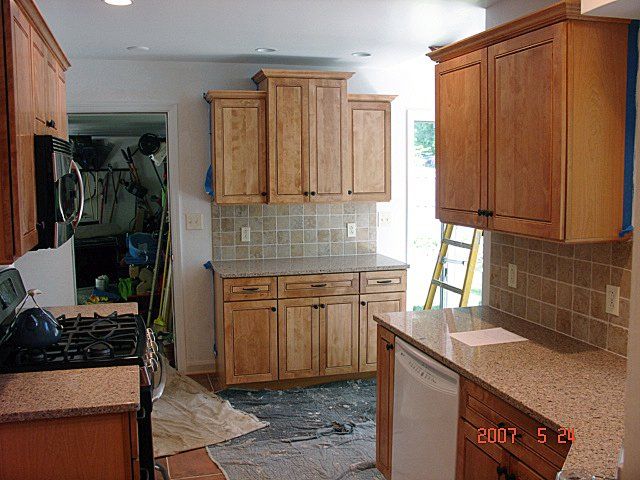 Kitchen cabinets