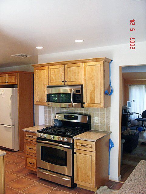 Kitchen cabinets