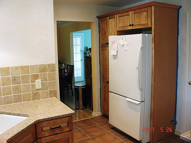 Kitchen cabinets