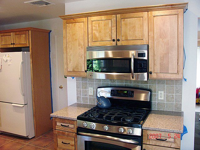 Kitchen cabinets