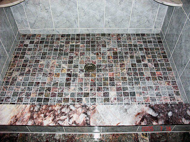 Bathroom floor