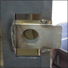 Newly installed lock