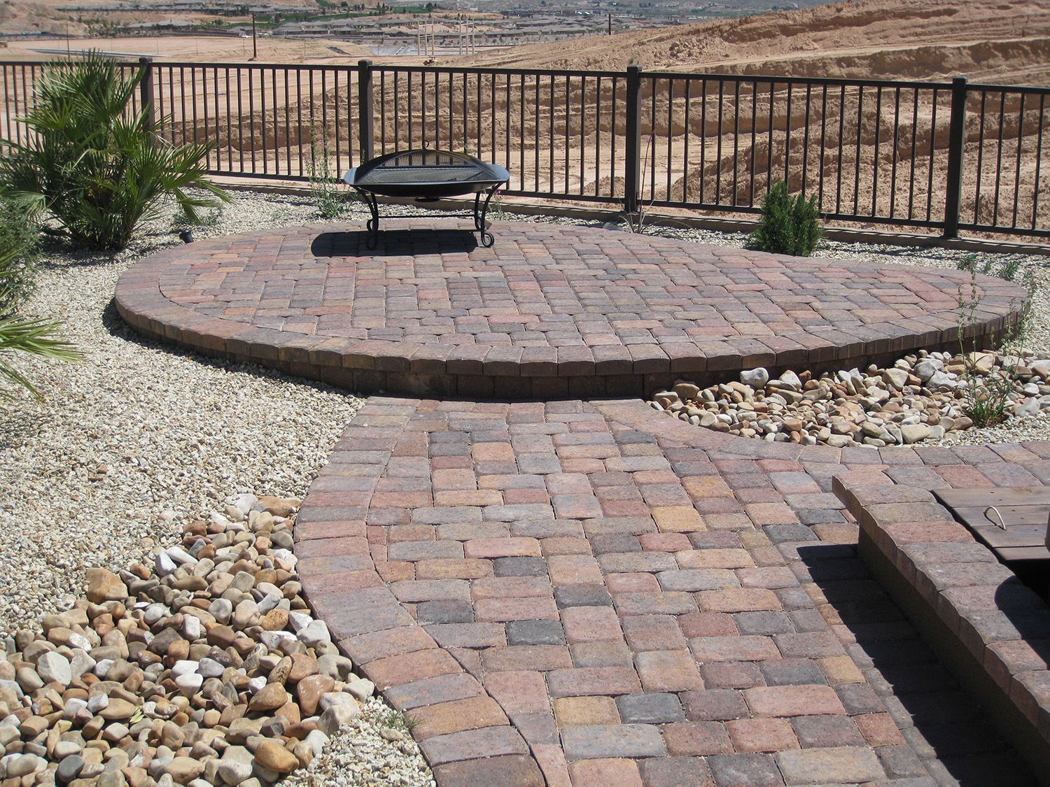 Raised Patio