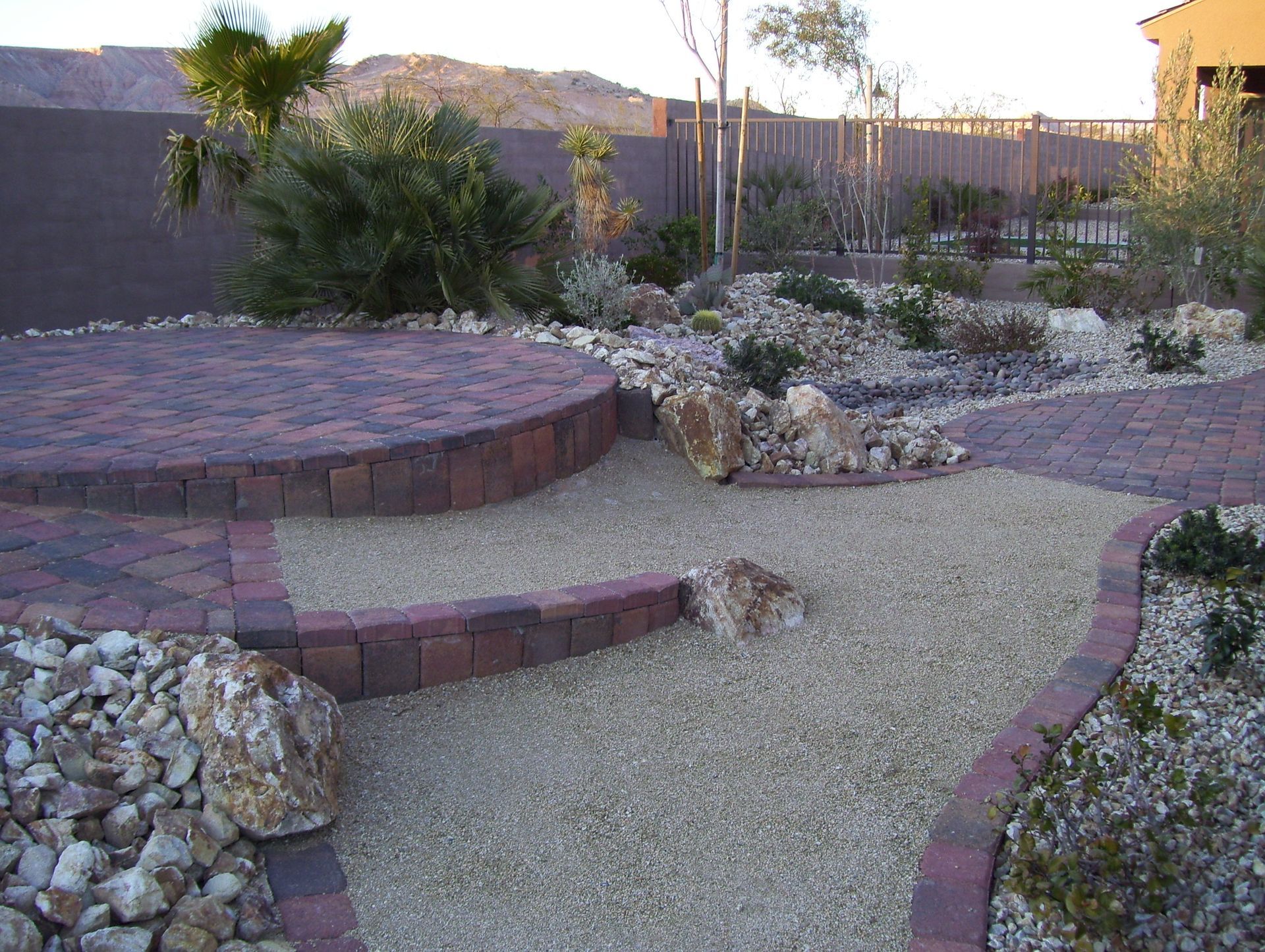 Raised Patio