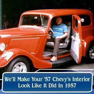 Upholstering - Hudson, NY - Sausbier's Awning Shop Inc. - We’ll Make Your ’57 Chevy’s Interior Look Like It Did In 1957