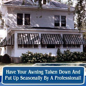 Awnings and Canopies - Hudson, NY - Sausbier's Awning Shop Inc. - Have Your Awning Taken Down And Put Up Seasonally By A Professional!