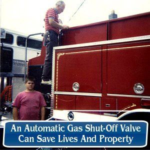 Fire Suppression Systems - Hudson, NY - Sausbier's Awning Shop Inc. - An Automatic Gas Shut-Off Valve Can Save Lives And Property