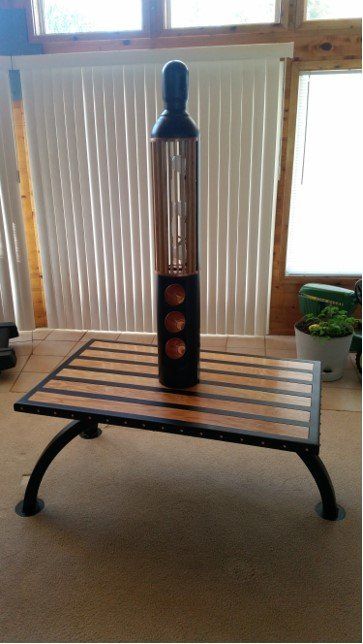 Table Powder coating metal finishing