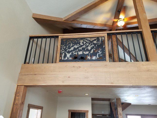 Powder coating metal finishing