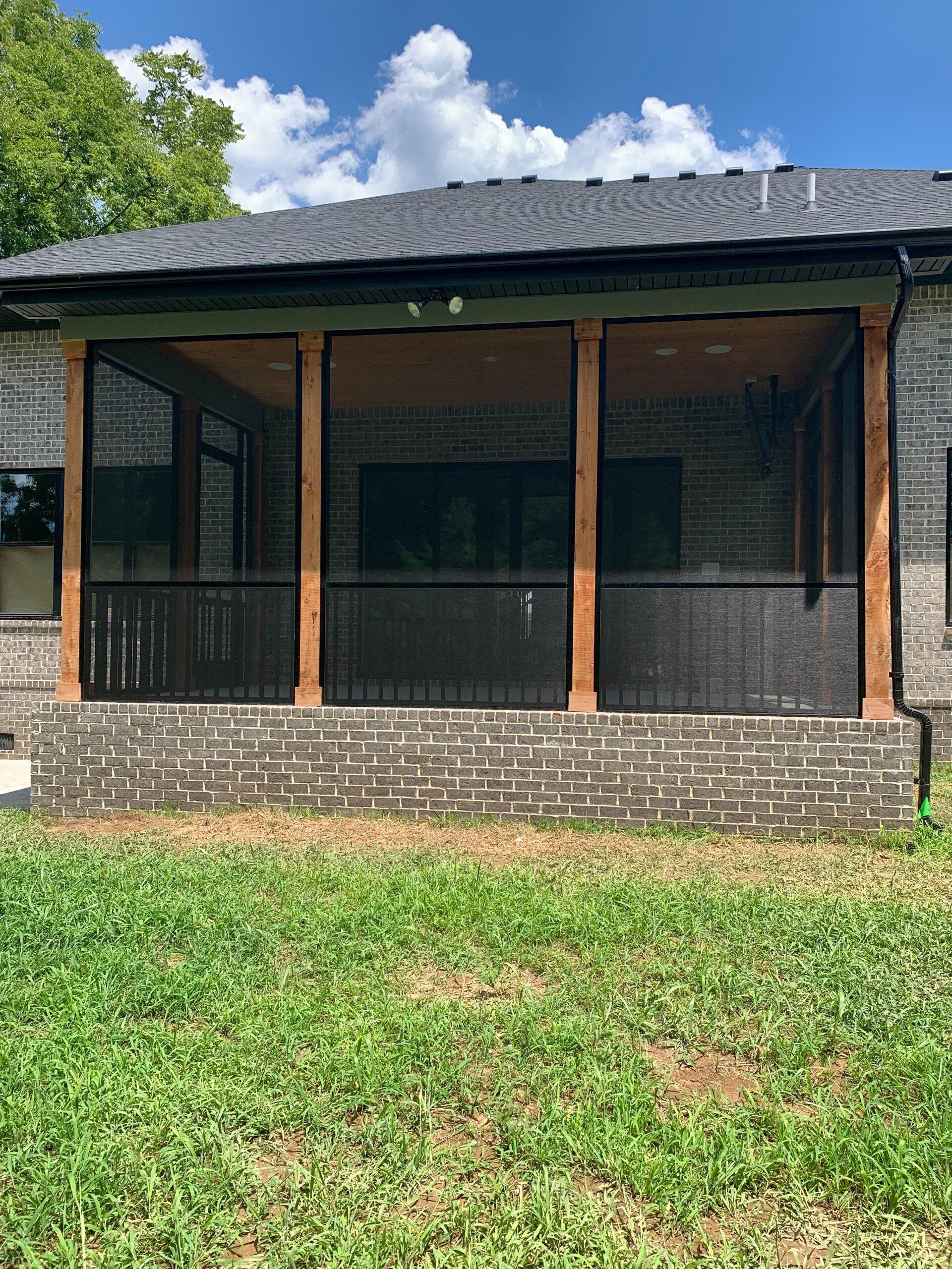 house with enclosure