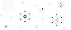 A set of snowflakes