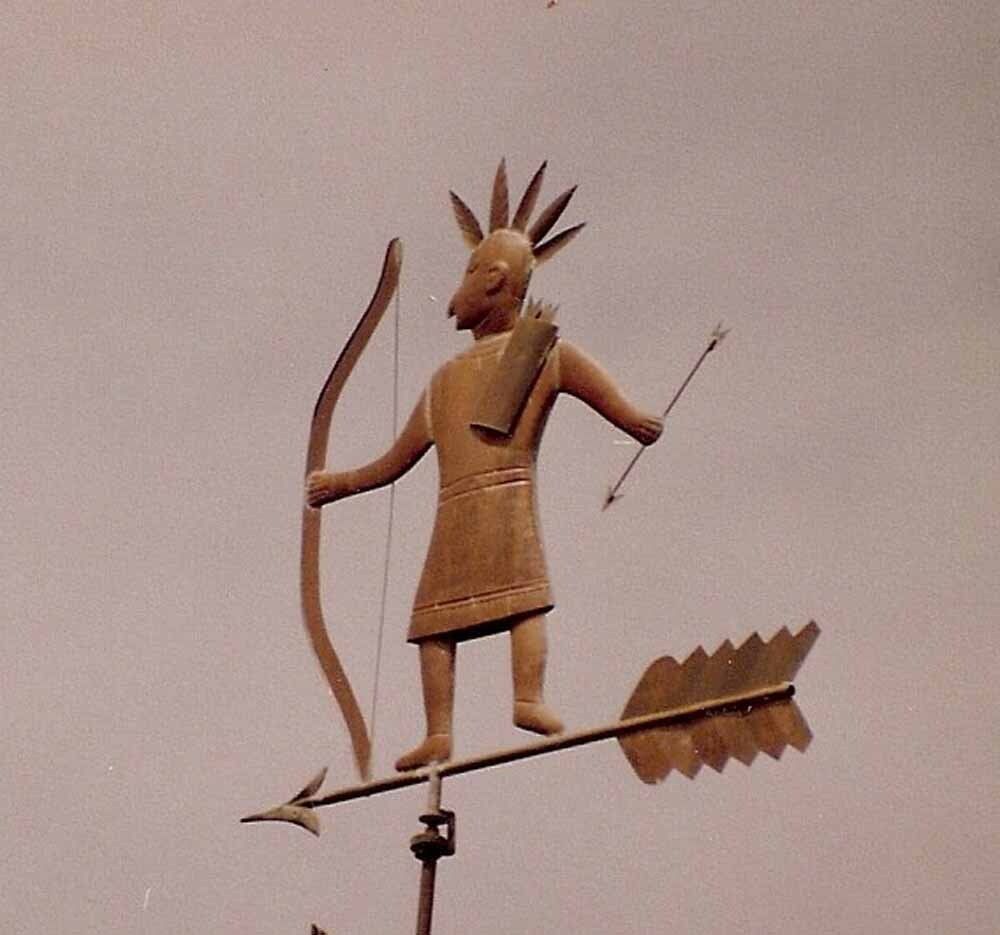 Indian weathervane